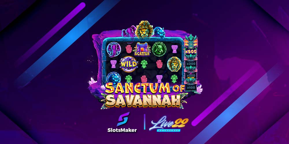 ค้นพบ Safari Wilderness: SlotsMaker และ Sanctum of Savannah ของ Live22