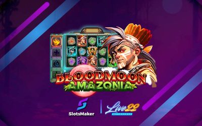 SlotsMaker และ Live22 ร่วมมือกันเพื่อเปิดตัว Bloodmoon Amazonia