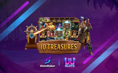 SlotsMaker & UU Slots Meluncurkan 10 Harta Karun: Petualangan Slot Bertema Bajak Laut