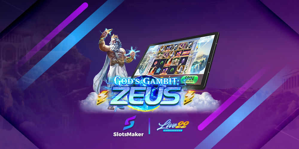 SlotsMaker & Live22 Unleash Divine Power with God’s Gambit: Zeus
