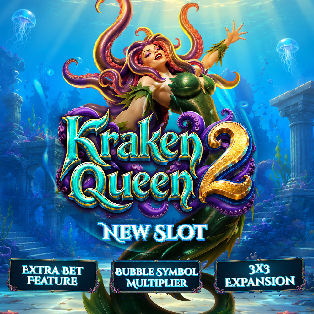 SlotsMaker Strengthens Regional Lineup with Kraken Queen 2 Release
